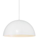 Nordlux Ellen 30 Pendant Metal White | Suitable for 1x E27