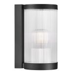 Nordlux Coupar Wall Light Aluminium Black | IP54 - Suitable for E27