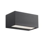Nordlux Nene Wall Light Metal Black 10.5W 700lm - 830 Warm White