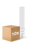 Multipack 10x Noxion Lucent PL-S LED 4.3W 540lm - 830 Warm White | Replaces 9W