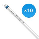Multipack 10x Philips LED Tube T5 MASTER (HF) High Efficiency 20W 3000lm - 840 Cool White | 145cm - Replaces 35W