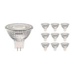 Multipack 10x Noxion LED Spot GU5.3 MR16 4W 345lm 36D - 827 Extra Warm White | Replaces 35W