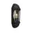 Ansell LED Wall Light Latina Half Lantern Black - Suitable for E27 up to 42W | IP65