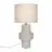 Nordlux Dugan Table Lamp Ceramic and Textile Beige | Suitable for E14