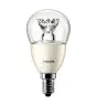 Philips MASTER LED Lustre E14 Ball Crown Clear 5.5W 470lm - 822-827 Dim To Warm | Dimmable - Replaces 40W